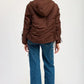 RUCHED PUFF JACKET - DAVERRI FASHIONS