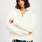 RUCHED PUFF JACKET - DAVERRI FASHIONS