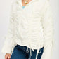 RUCHED PUFF JACKET - DAVERRI FASHIONS