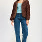 RUCHED PUFF JACKET - DAVERRI FASHIONS
