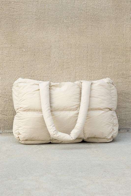 Daphne Puffer Tote | Daverri Fashions