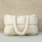 Daphne Puffer Tote - DAVERRI FASHIONS