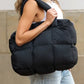 Daphne Puffer Tote - DAVERRI FASHIONS