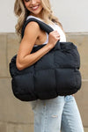 Daphne Puffer Tote - DAVERRI FASHIONS