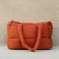 Daphne Puffer Tote - DAVERRI FASHIONS