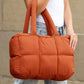 Daphne Puffer Tote - DAVERRI FASHIONS