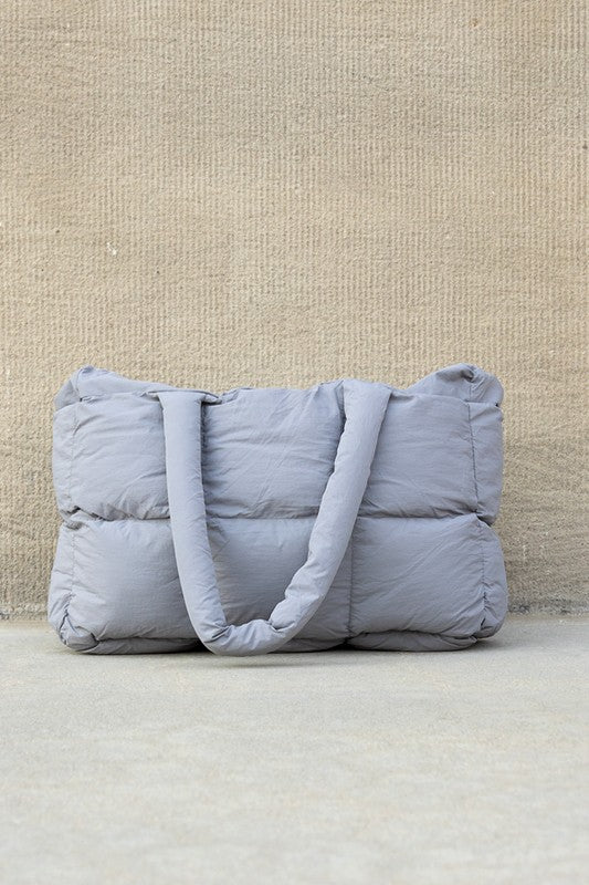 Daphne Puffer Tote | Daverri Fashions