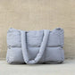 Daphne Puffer Tote - DAVERRI FASHIONS