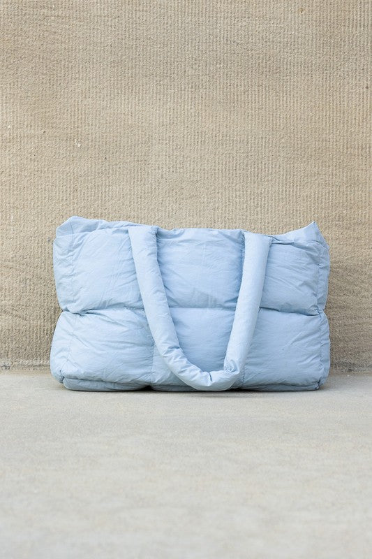 Daphne Puffer Tote | Daverri Fashions