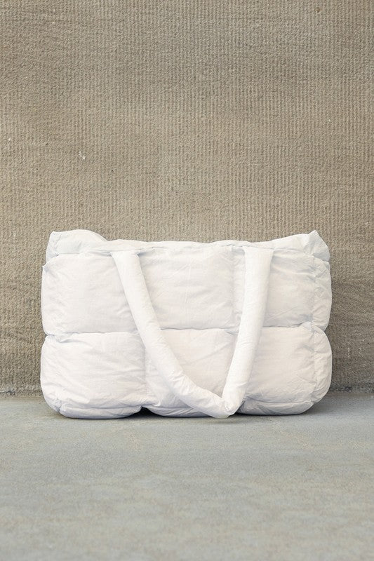 Daphne Puffer Tote | Daverri Fashions