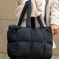 Daphne Puffer Tote - DAVERRI FASHIONS