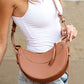 Alice Crescent Crossbody Cognac OneSize Handbags