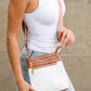 Danica Crossbody Purse Cognac Bone OneSize