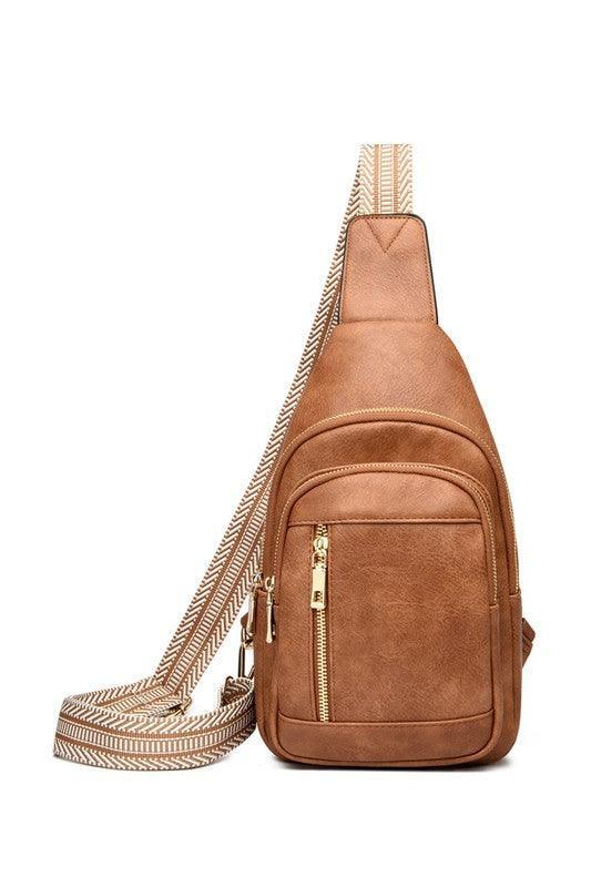 Genevive Sling Crossbody - DAVERRI FASHIONS