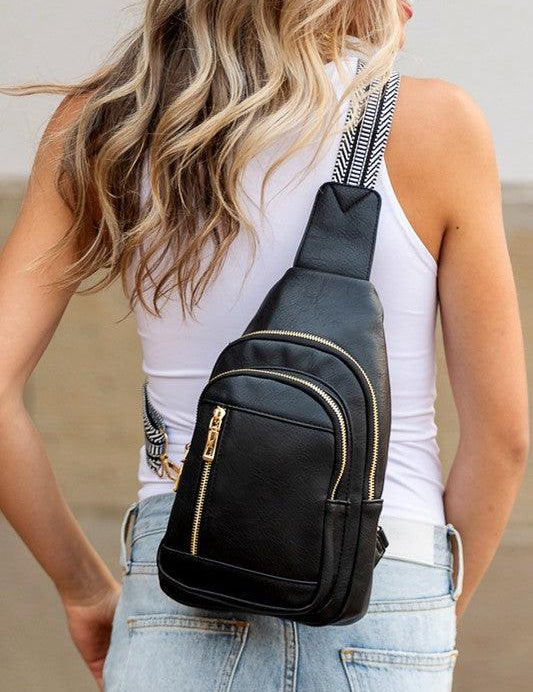 Genevive Sling Crossbody | Daverri Fashions