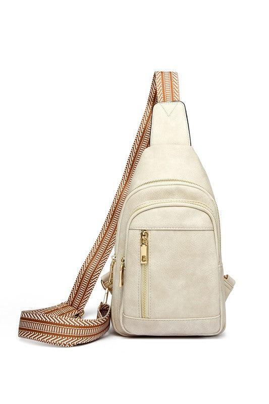 Genevive Sling Crossbody - DAVERRI FASHIONS