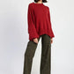 MID RISE WIDE LEG CARGO PANTS - DAVERRI FASHIONS