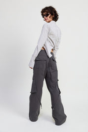 CARGO PANTS WITH POCKET DETAIL | Daverri Fashions