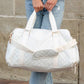 Quilted Weekend Travel Bag