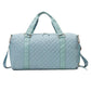 Quilted Weekend Travel Bag