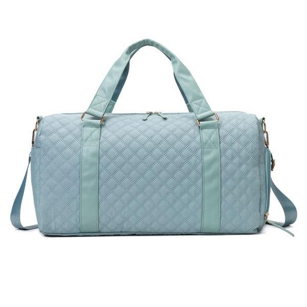 Quilted Weekend Travel Bag