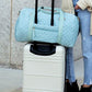 Quilted Weekend Travel Bag French Blue OneSize