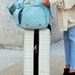 Quilted Weekend Travel Bag