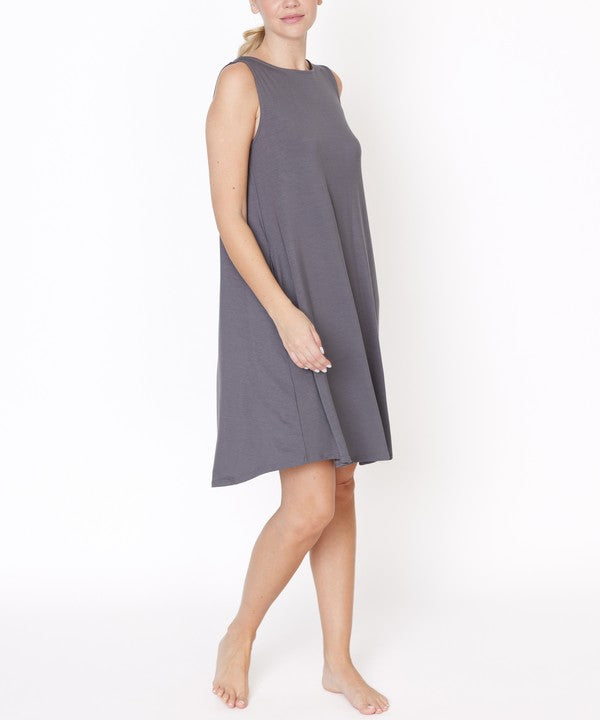 Bamboo Daytime Hepburn Dress Midi Dresses