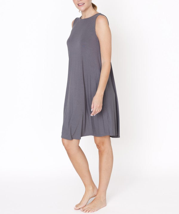 Bamboo Daytime Hepburn Dress Midi Dresses