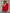 Cropped Sleeveless knit cardigan vest Bright red Sweaters