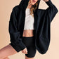 Janely Hooded Oversized Cardigan Cardigans