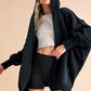 Janely Hooded Oversized Cardigan Cardigans