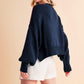 Aemi+Co Cropped USA Sweater Size S Sweaters