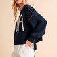 Aemi+Co Cropped USA Sweater Size S Sweaters
