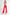 LINEN BOW TIE PANTS RED