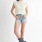 SLEEVELESS SWEATER TOP