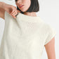 SLEEVELESS SWEATER TOP