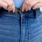 Judy Blue Full Size 2 Button Denim Shorts with Pockets Plus Size Denim Shorts