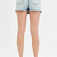RISEN Full Size High Rise Button Down Skorts Plus Size Denim Skirts