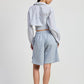 ELASTIC WAISTBAND SHORTS