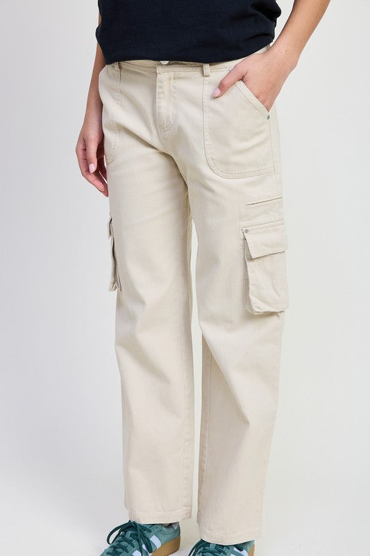 POCKET CARGO PANTS | Daverri Fashions