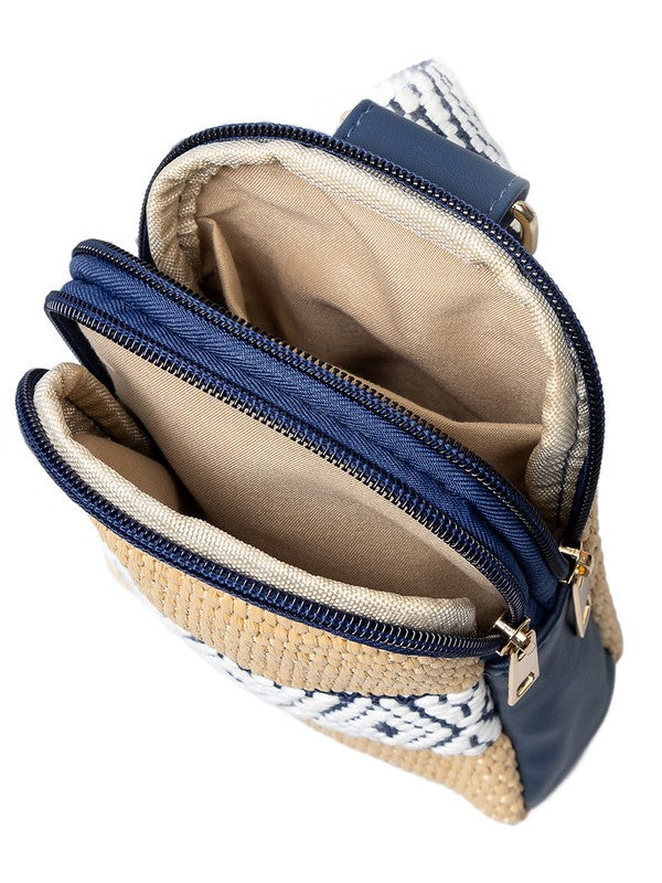 Woven Guitar Strap Sling Bag Sling Bags