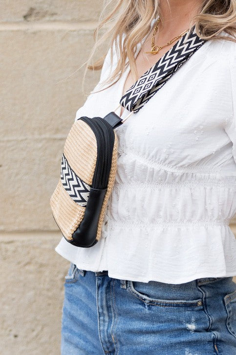 Woven Guitar Strap Sling Bag Sling Bags