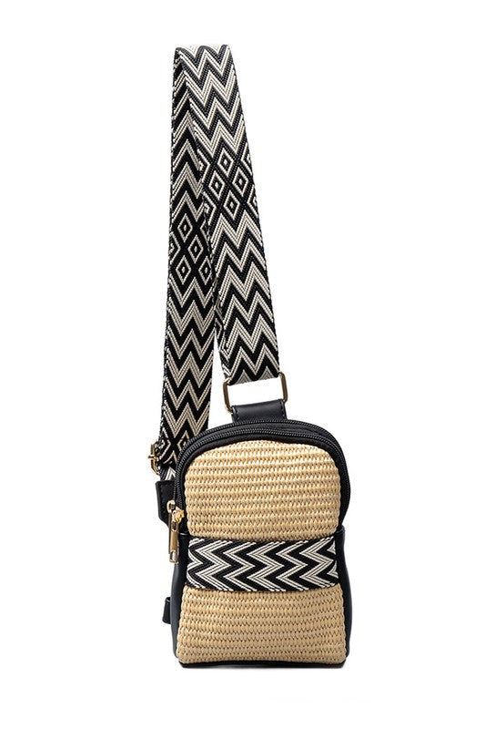 Woven Guitar Strap Sling Bag Sling Bags