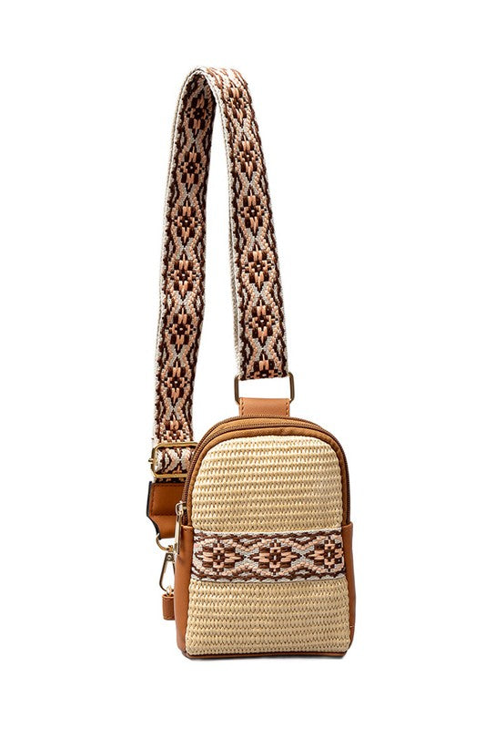 Woven Guitar Strap Sling Bag Sling Bags