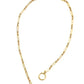 18K STAINLESS STEEL TOGGLE CHAIN NECKLACE - DAVERRI FASHIONS