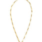 18K STAINLESS STEEL TOGGLE CHAIN NECKLACE - DAVERRI FASHIONS