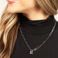 18K STAINLESS STEEL LOCK & CLIP CHAIN NECKLACE - DAVERRI FASHIONS