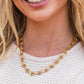 18K STAINLESS STEEL BARBED WIRE CHAIN NECKLACE