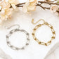 18K STAINLESS STEEL BARBED WIRE CHAIN BRACELET